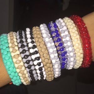 TriBead multicolor casual bracelets